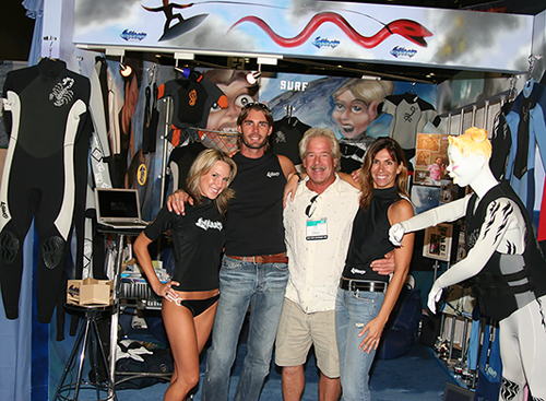 Our friend Phil at NKF - SurfExpo, Sep 2005