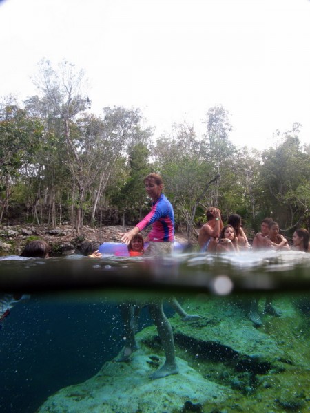 Elektra at the Cenote