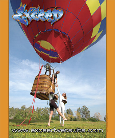 Ad for June issue of SG magazine - Balloon Adventure