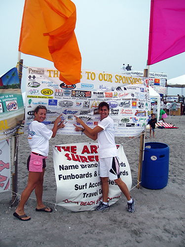 EXCEED supports NKF - NKF Surf Fest, 2005