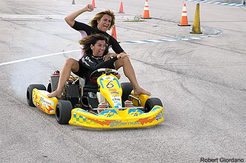 Alex and Isabelle - Go Cart Adventure