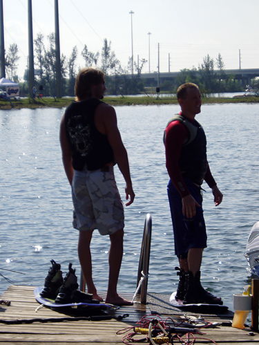 Team Rider Mark wears EXCEED vest - S.FL Wakeboard Champs, 2005