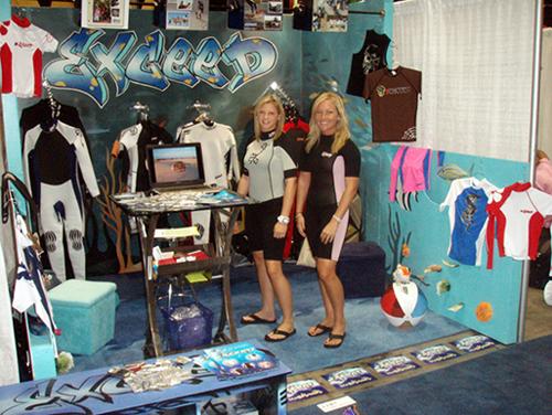 SurfExpo2007 booth friends - SurfExpo, Sep 2007