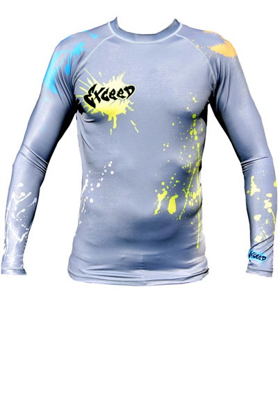 Exceed Explosive Mens Long Sleeve Rash Guard