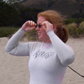 Jessie at Stinson Beach in Cali